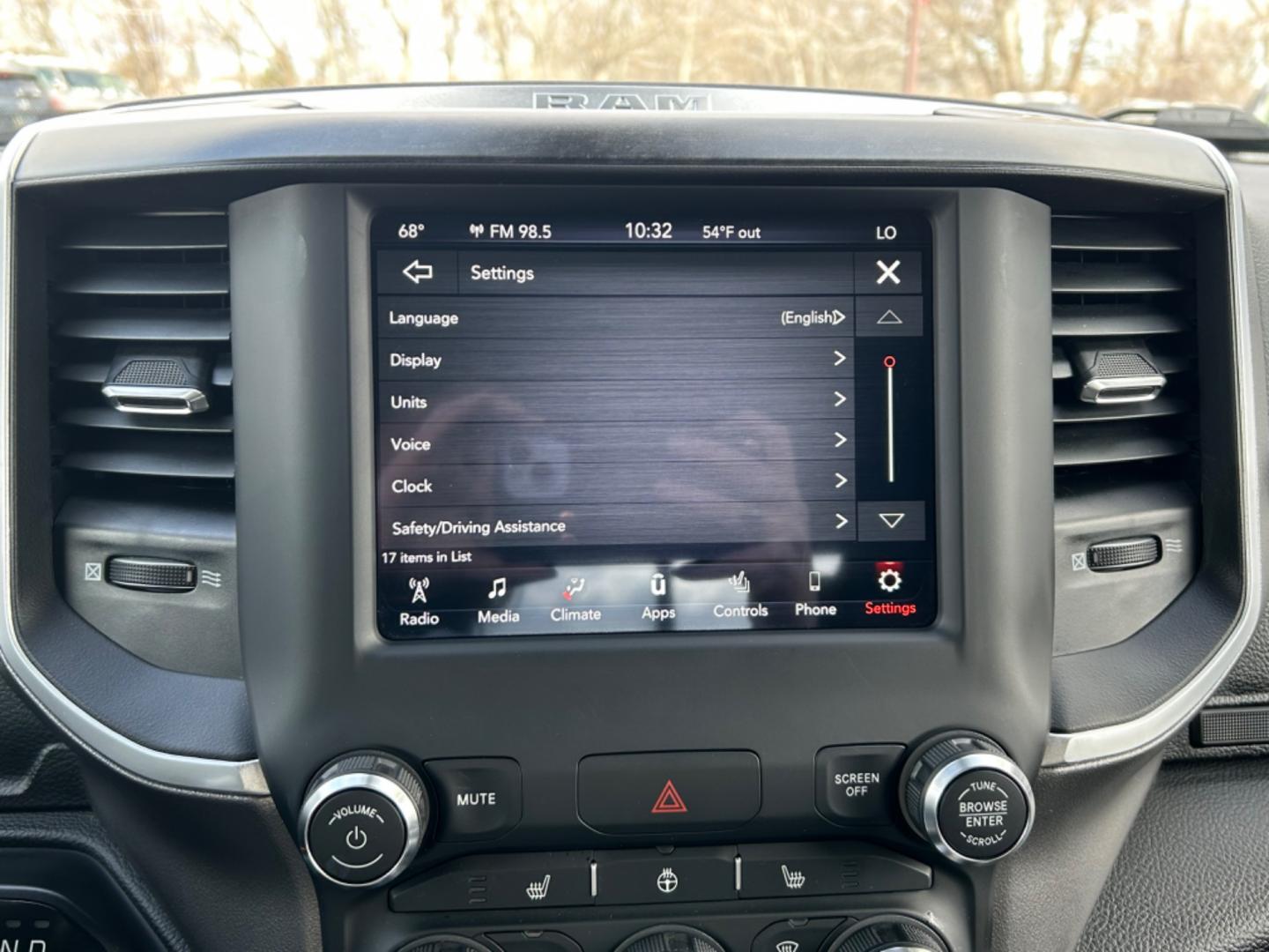 2021 RED Ram 1500 Big Horn (1C6SRFFT2MN) with an V8, 5.7L engine, Automatic transmission, located at 3030 CY Ave, Casper, WY, 82604, (307) 265-3830, 42.827816, -106.357483 - Photo#17